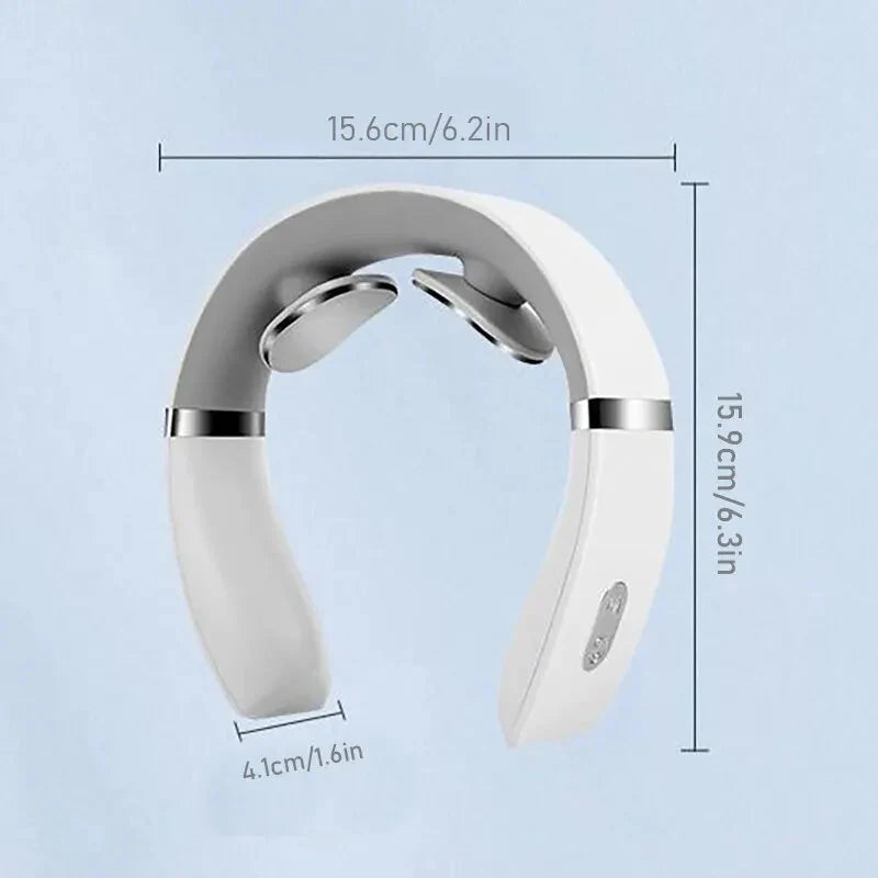 Portable Mini Neck & Shoulder Massager – Warm Relaxation & Deep Comfort