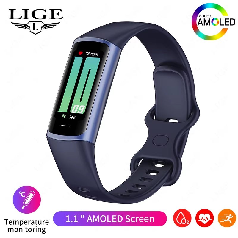 Sport Smart Bracelet Fitness Tracker for Man Women Band Waterproof Connected Phone Tracker Men Smart Watch for Android Ios