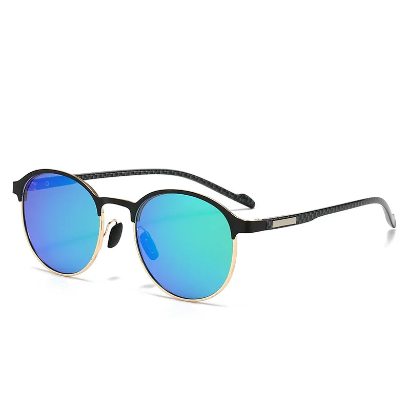 New Polarization Metal Sunglasses Glasses Fashion Dazzle Colour Half Frame Men Women Sport Bikes Bicycle Accessories Hiking