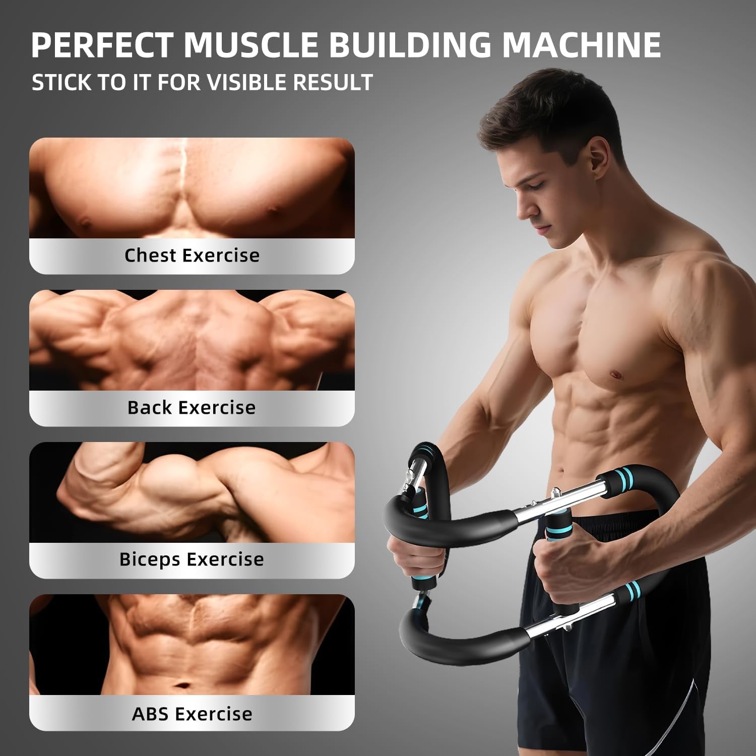 Multifunctional Home Body Trainer – Arm, Chest & Core Workout Machine