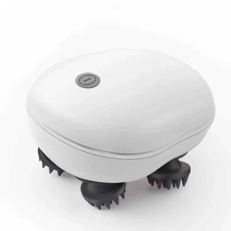 Electric Scalp Massager Head Massager with Vibrator Heated for Relaxation Treatments Migraine Relief Hair Growth Body Massager