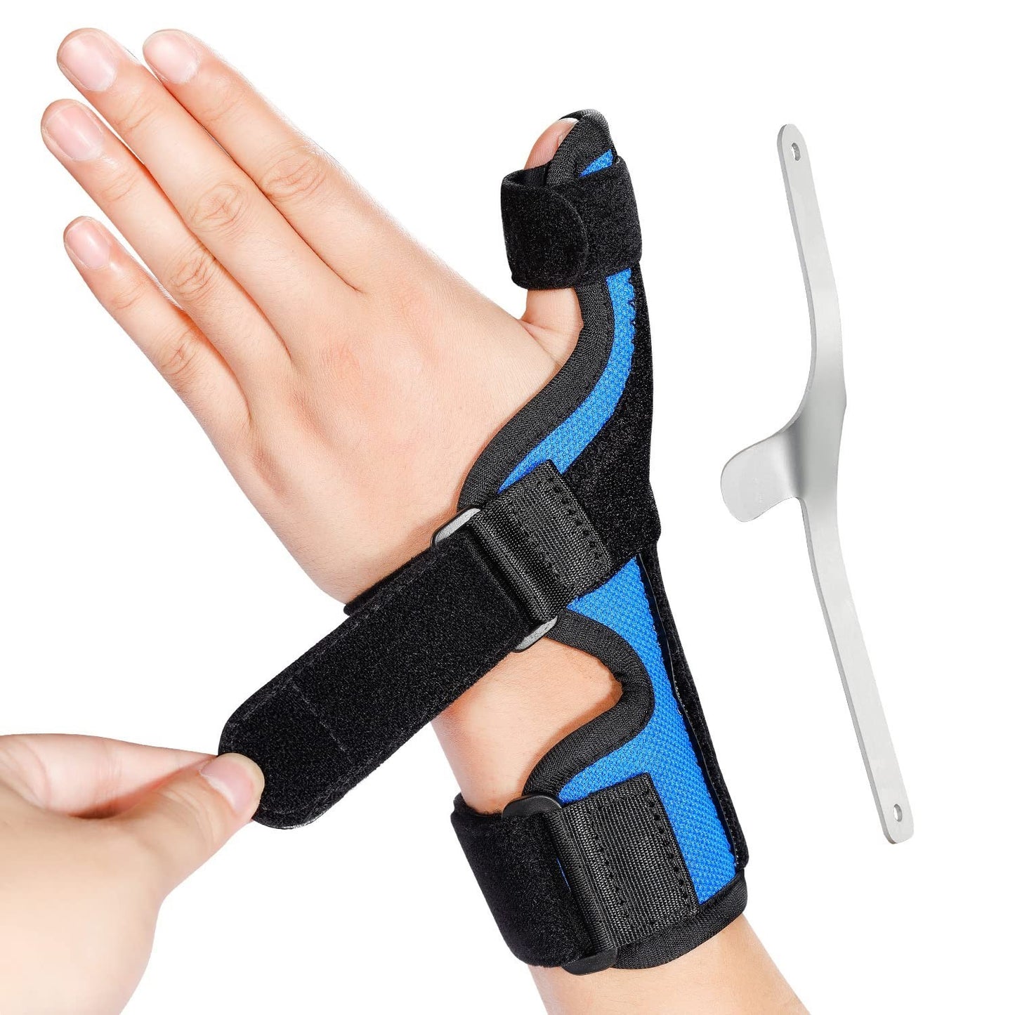 Thumb Spica Splint Brace Adjustable Support for Both Hands Thumb and Wrist
