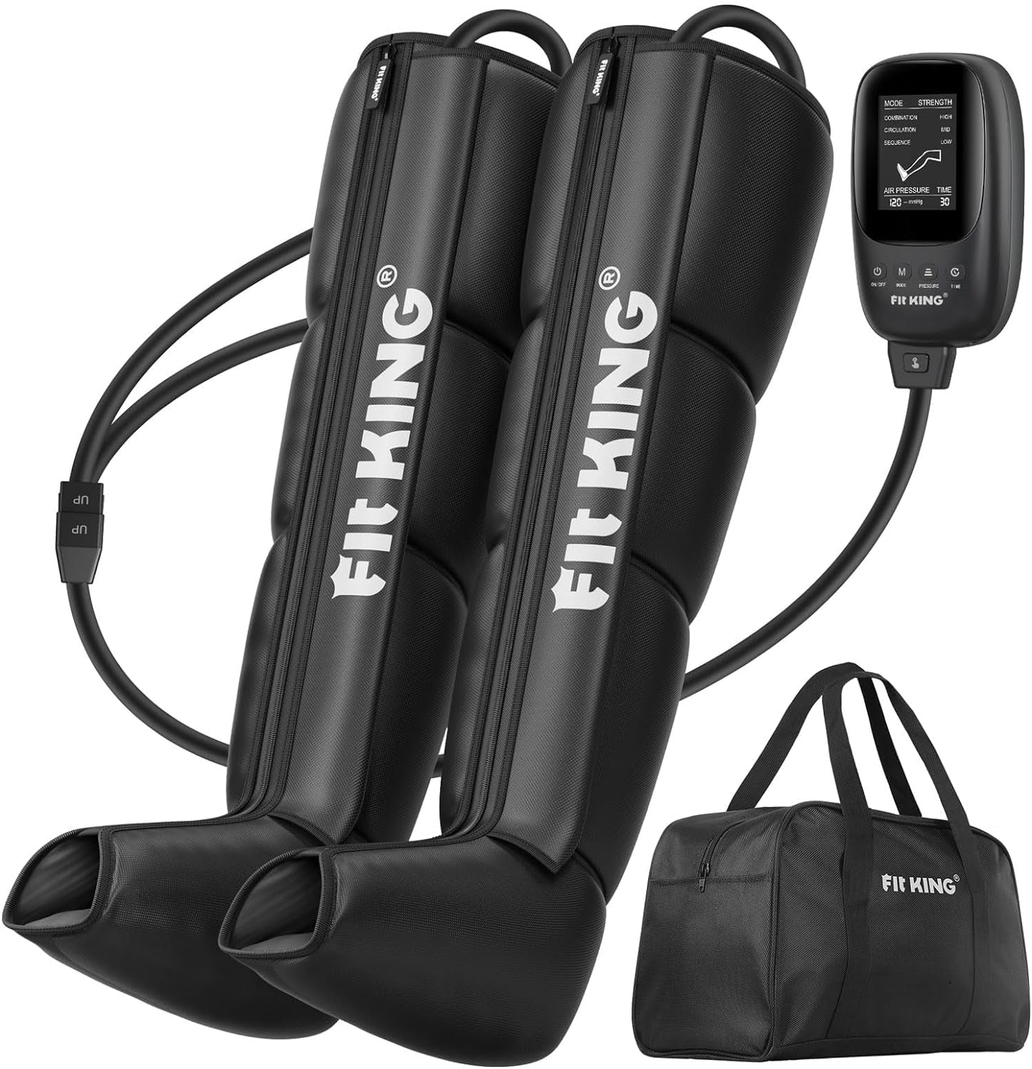 Leg Recovery Boots – Full-Leg Air Compression Massager for Pain & Circulation