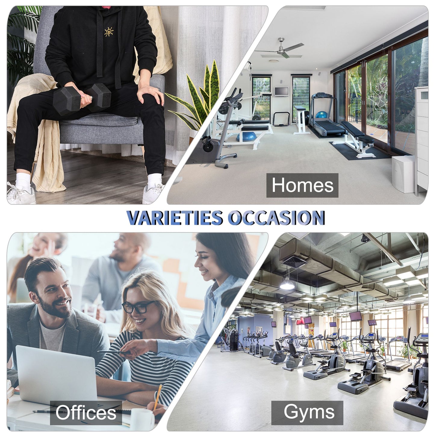 Single Rubber Hex Dumbbell Encased Ergo Weights Home Exercise Gym Fitness