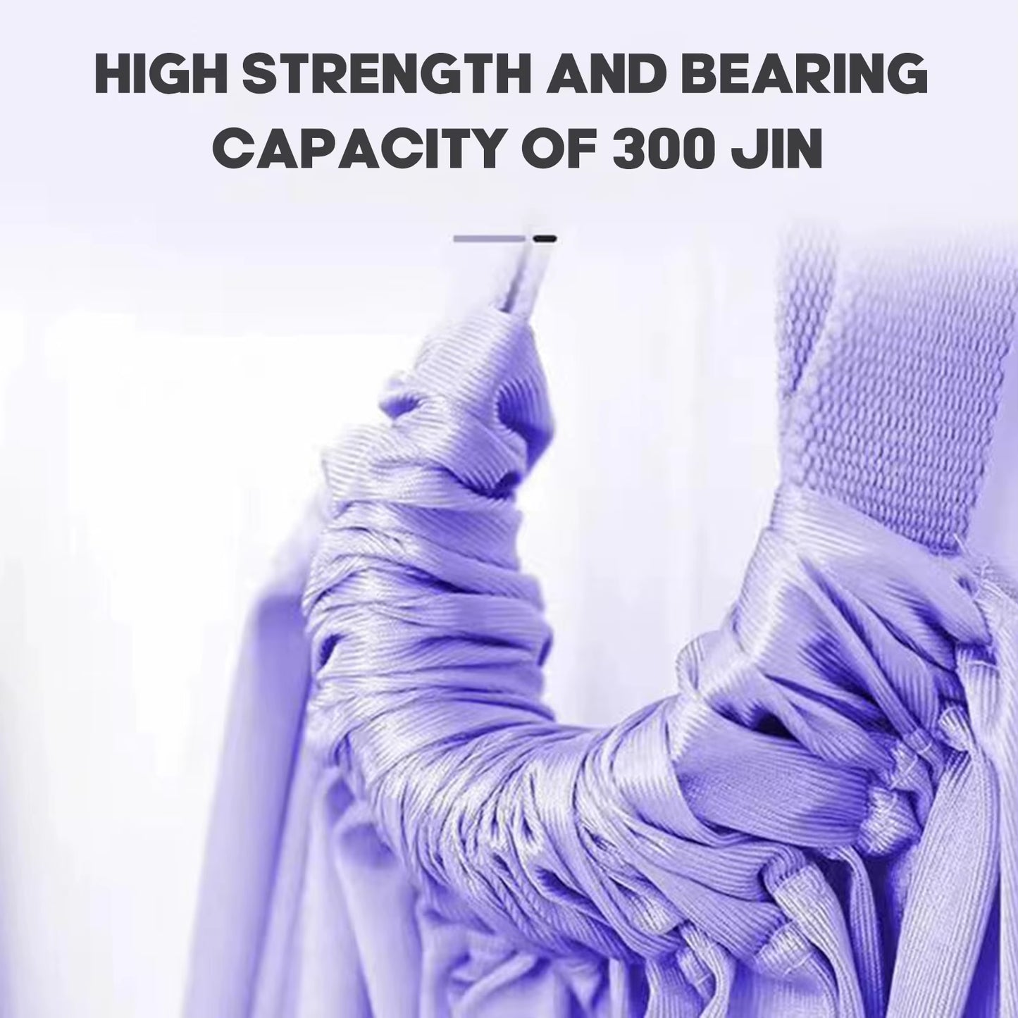 Aerial Yoga Strap for Stretching Home Use 2Nd Gen No Door Installation Hanging Yoga Belt Fitness Equipment for Splits Backbends