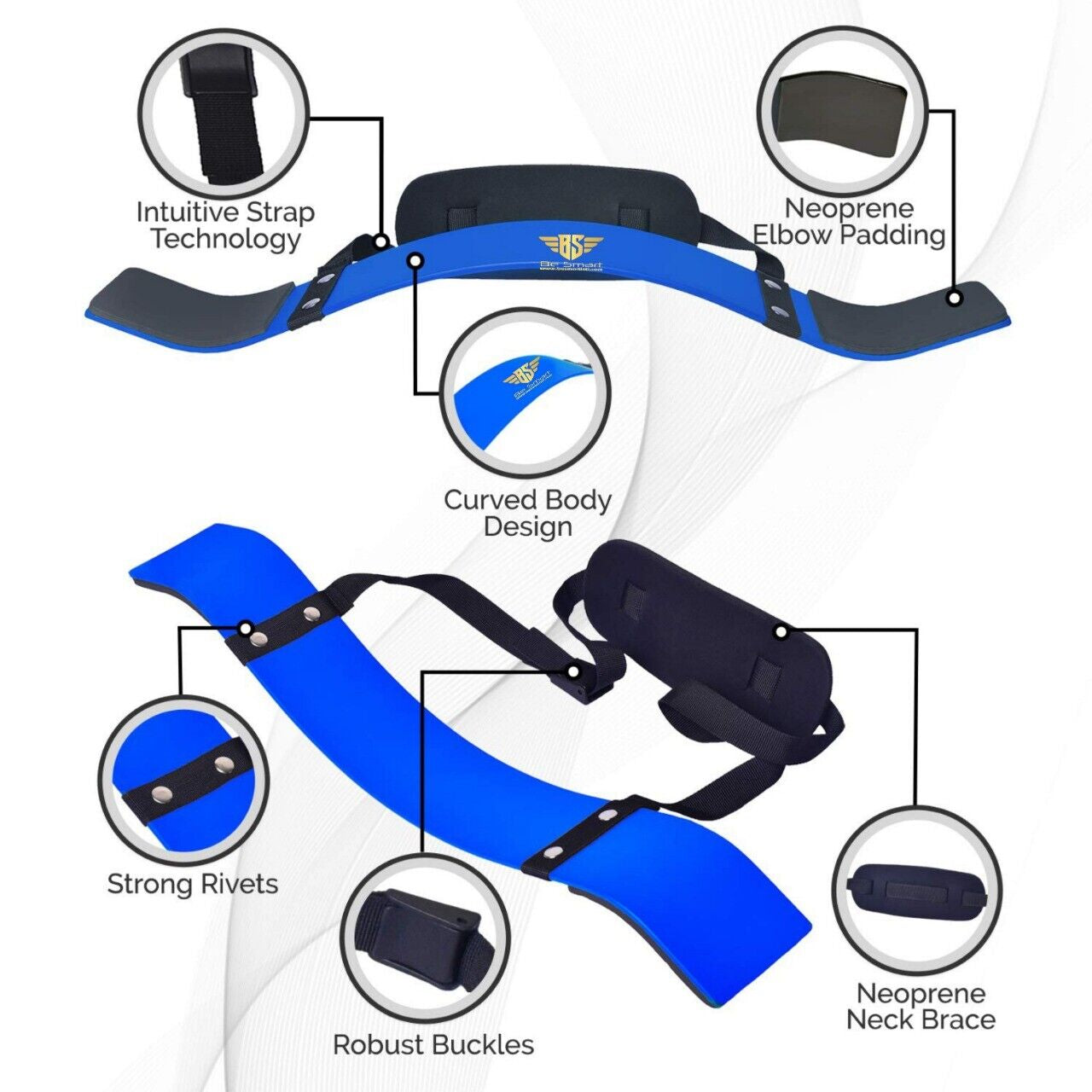 Arm Blaster Biceps Isolator – Gym Curl Support for Bigger Arms