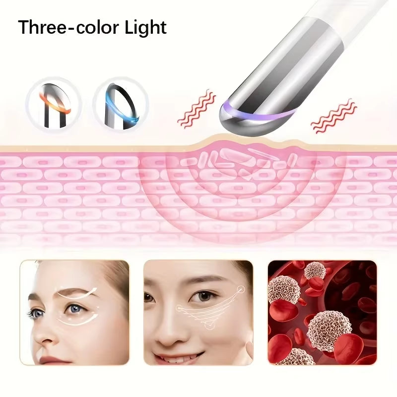 Eye Massager Personal Vibration Eye Massager Wand with Eye Body Massage Vibration Eye Device