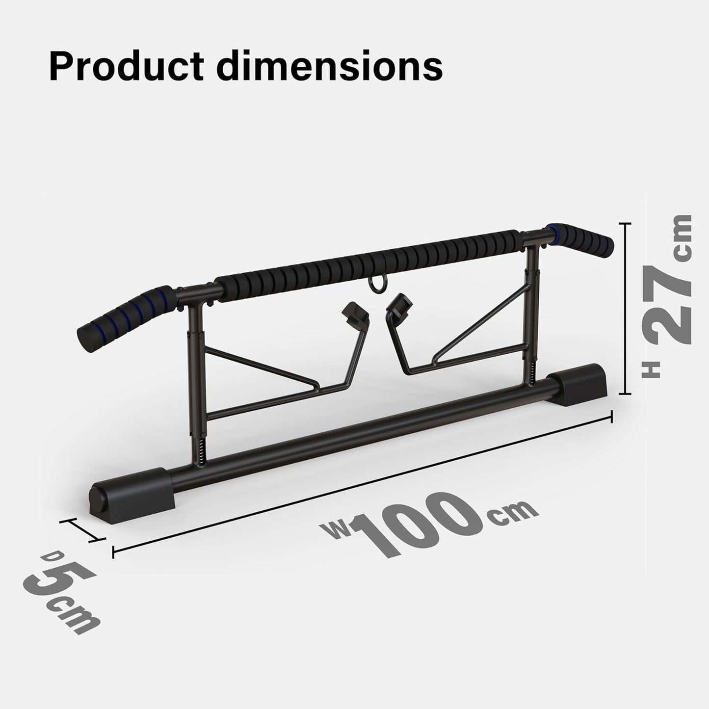 Door Frame Pull up Bar Doorway Fitness Chin-Up Home Gym Exercise Strength Train