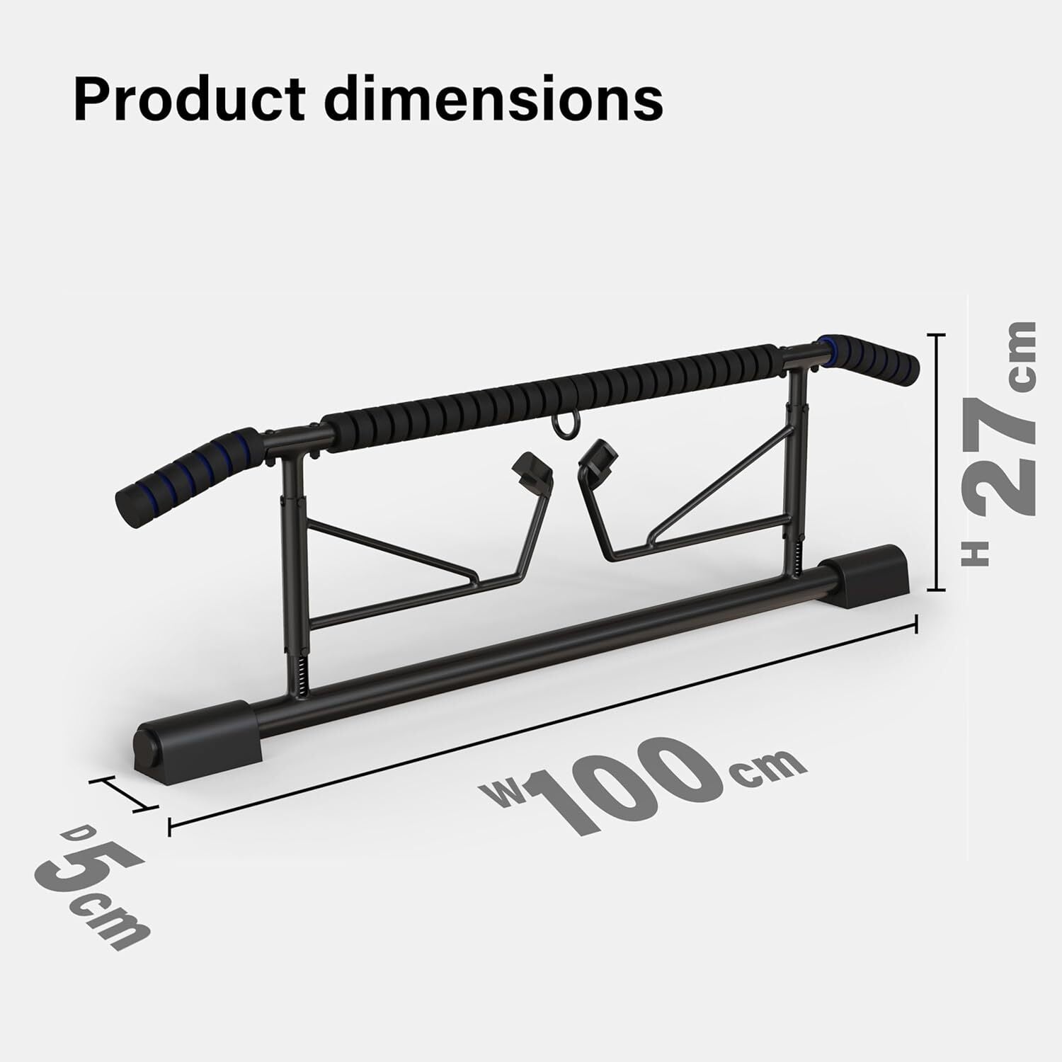 Door Frame Pull up Bar Doorway Fitness Chin-Up Home Gym Exercise Strength Train