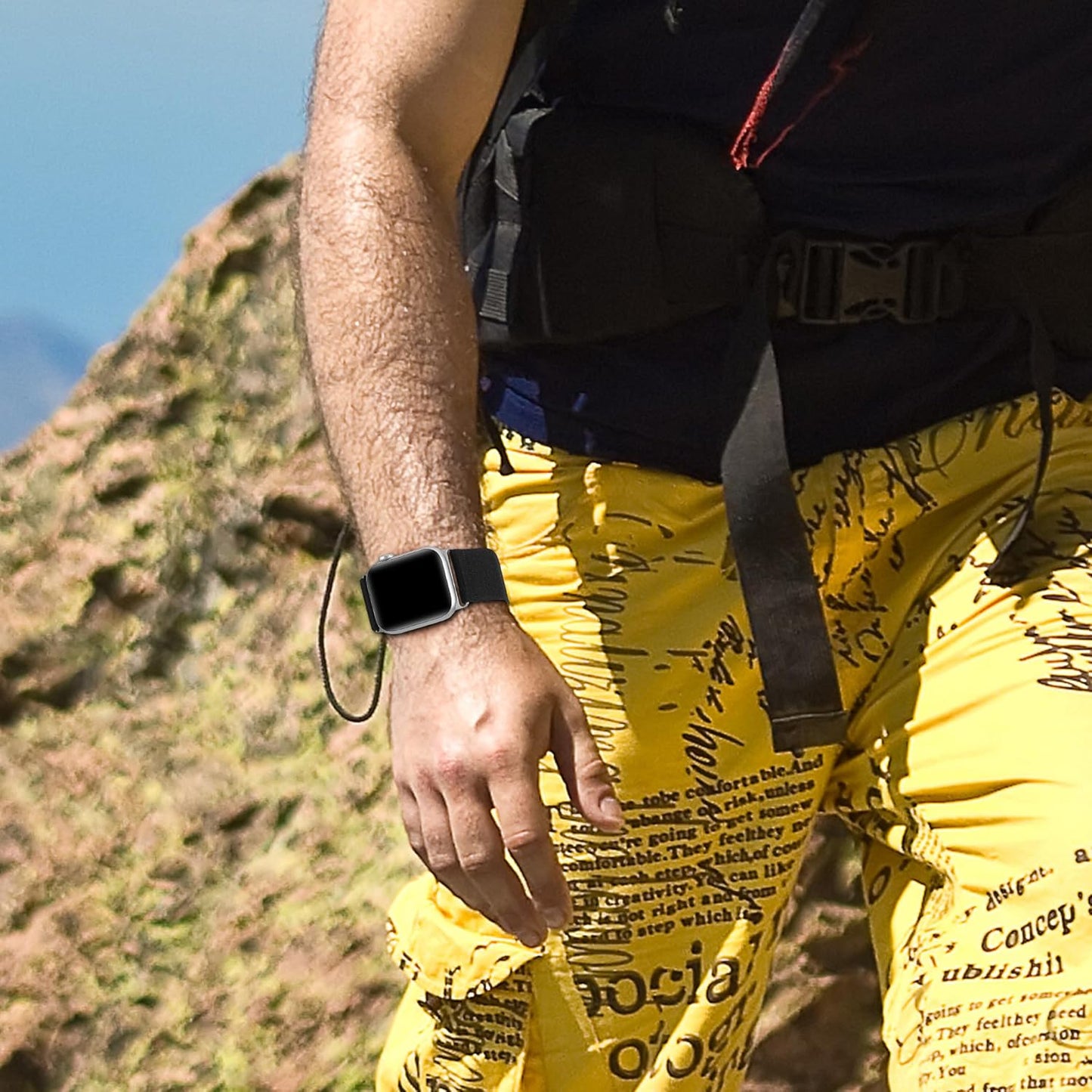 Elastic Breathable Nylon Replacement Band – Compatible with WHOOP 4.0