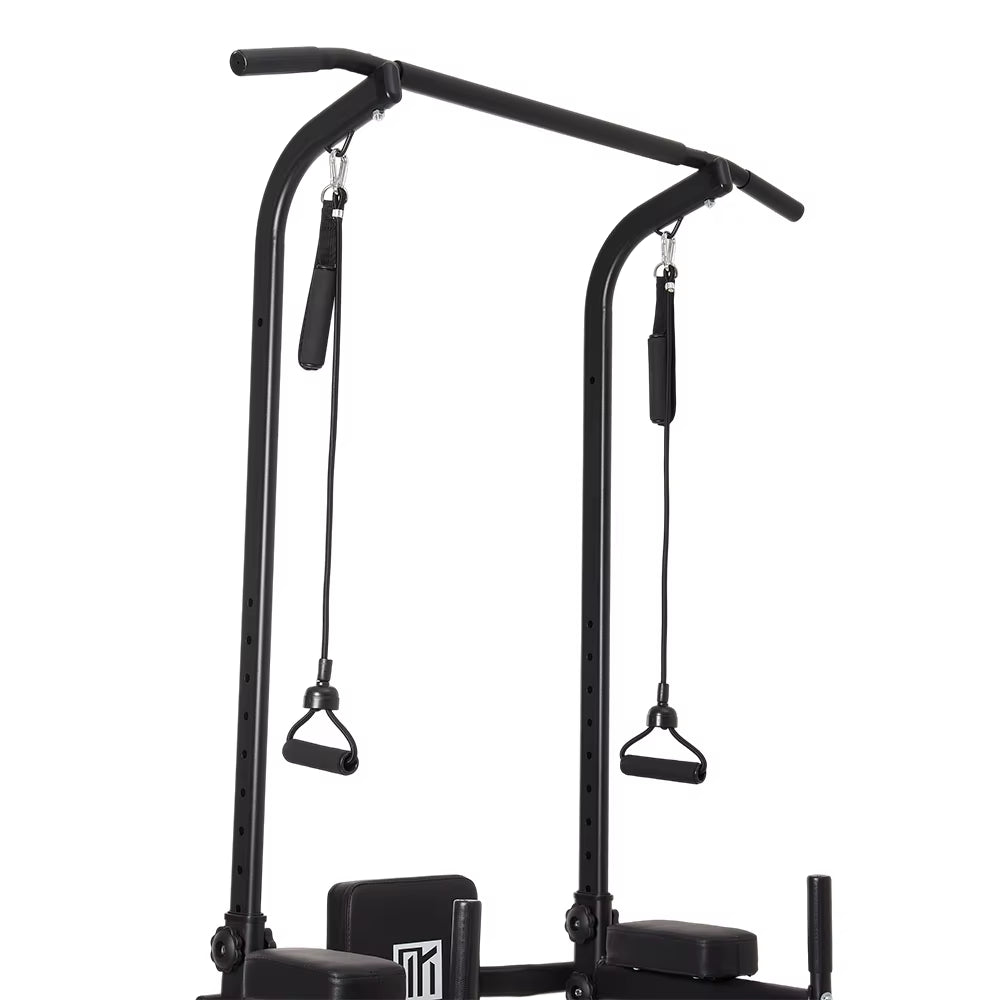Multi-Functional Power Tower – Adjustable Height Pull Up & Dip Station
