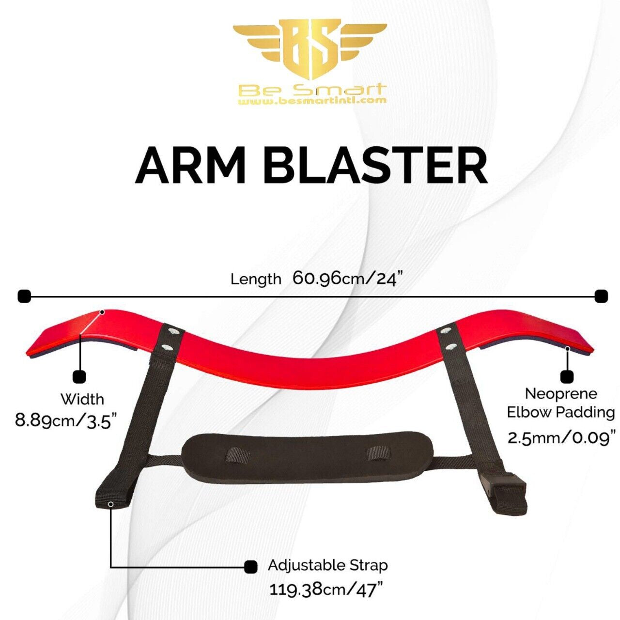 Arm Blaster Biceps Isolator – Gym Curl Support for Bigger Arms