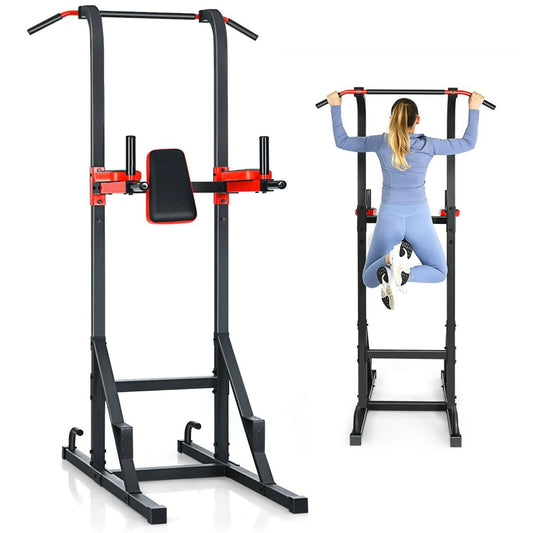 Multi-Function Power Tower Dip Station for Full-Body Strength Training