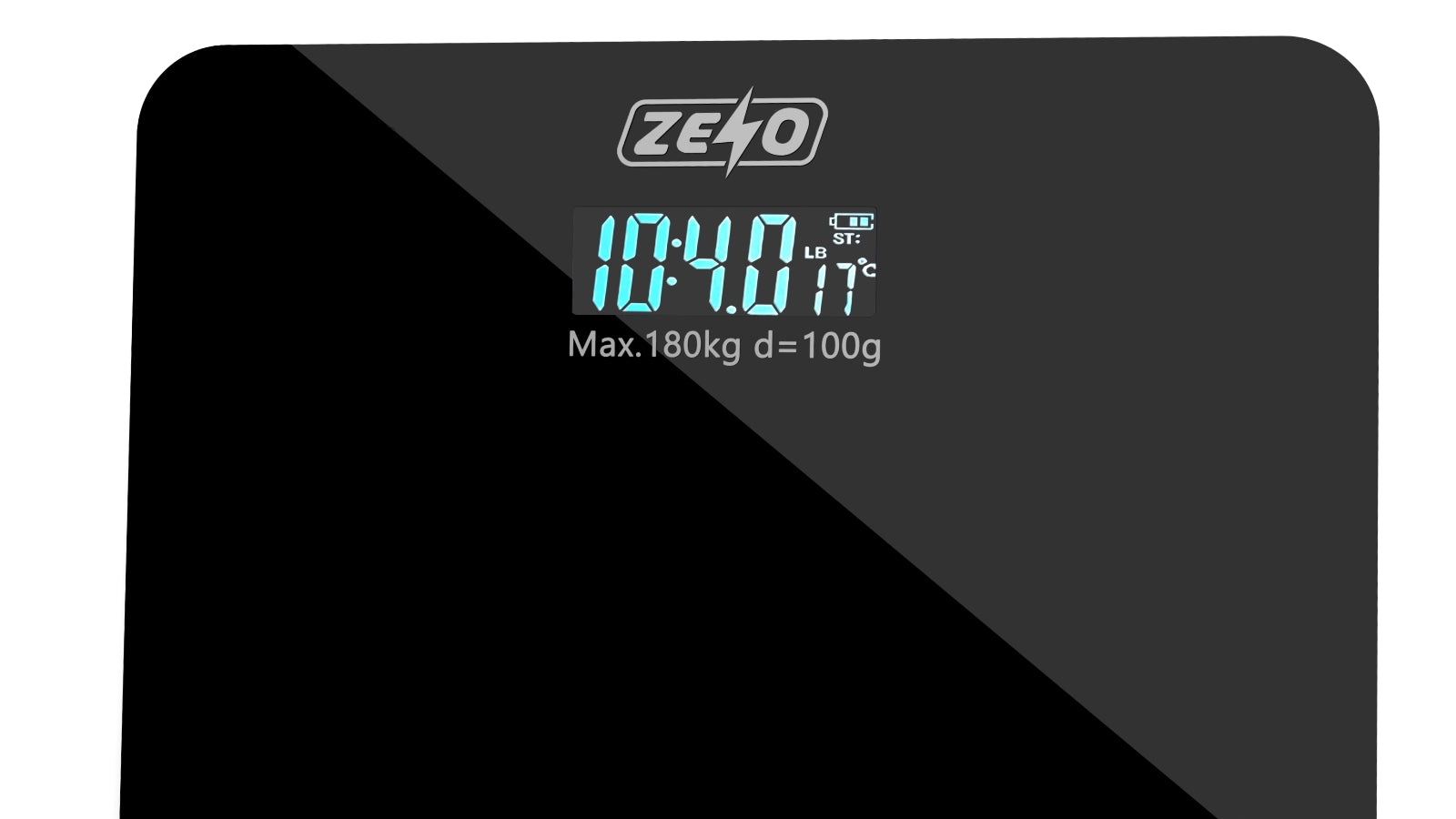 Digital Bathroom Scale – LCD Display Body Weight Scale (High Precision)