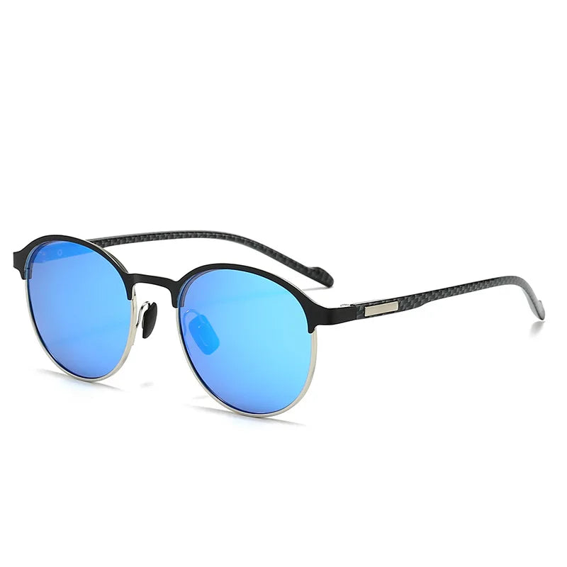 New Polarization Metal Sunglasses Glasses Fashion Dazzle Colour Half Frame Men Women Sport Bikes Bicycle Accessories Hiking