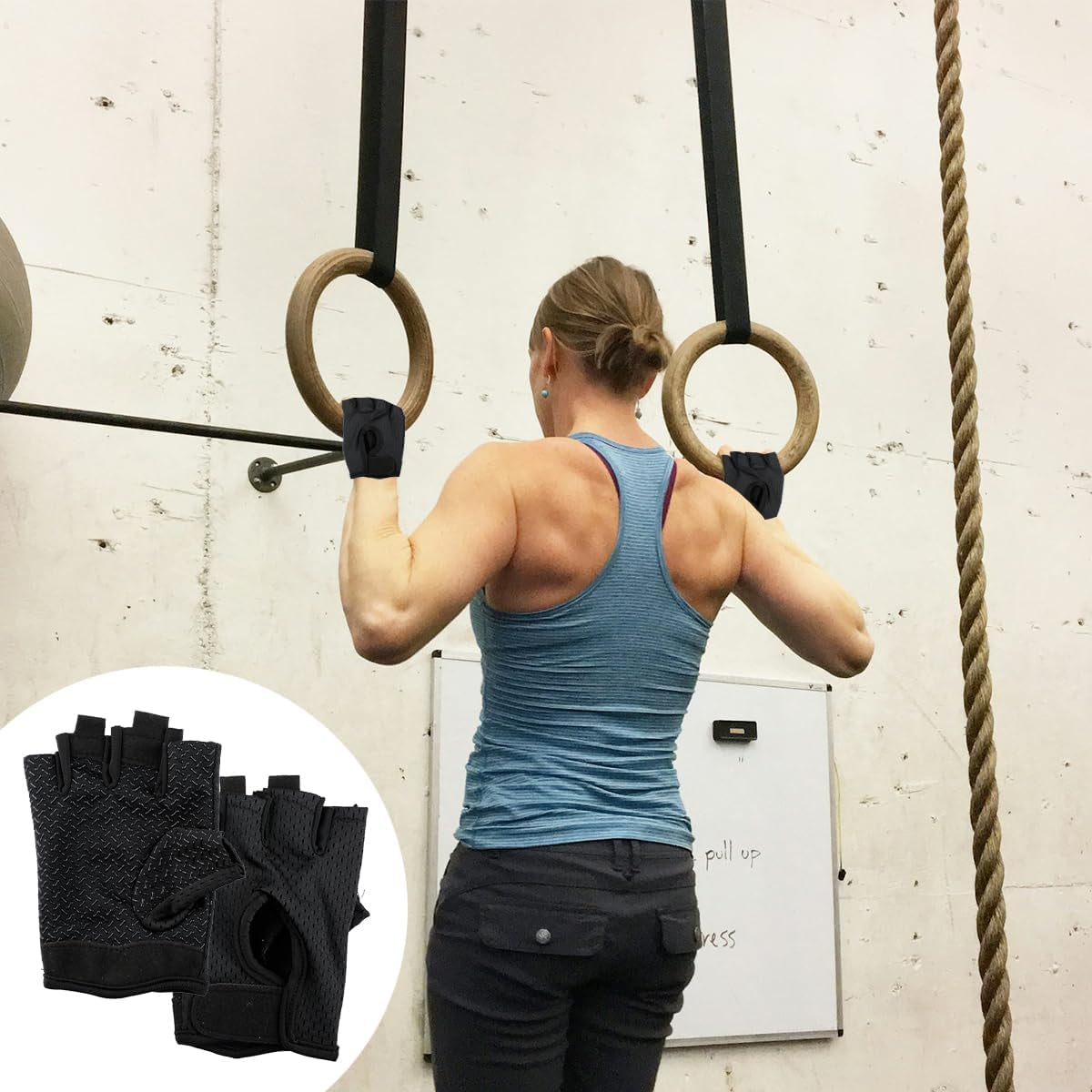 Groveess Gym Gloves,Breatha