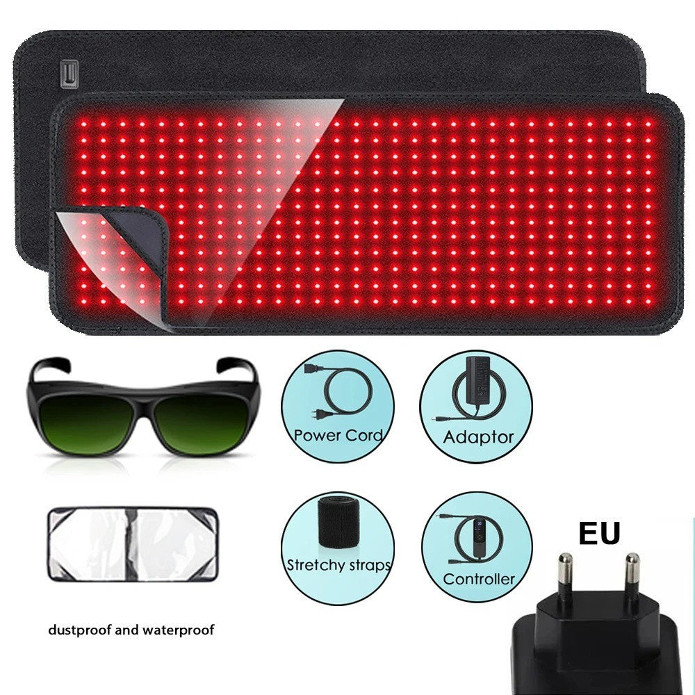 660Nm 850Nm LED Red Light Therapy Yoga Mat Health Relaxation Whole Body Infrared