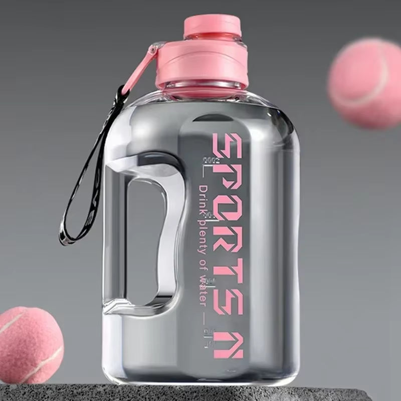 1.7L/2.7L Portable Large Capacity Water Bottle Sports Water Bottle Gym Cycling Cup for Fitness Camping Men Water Kettle