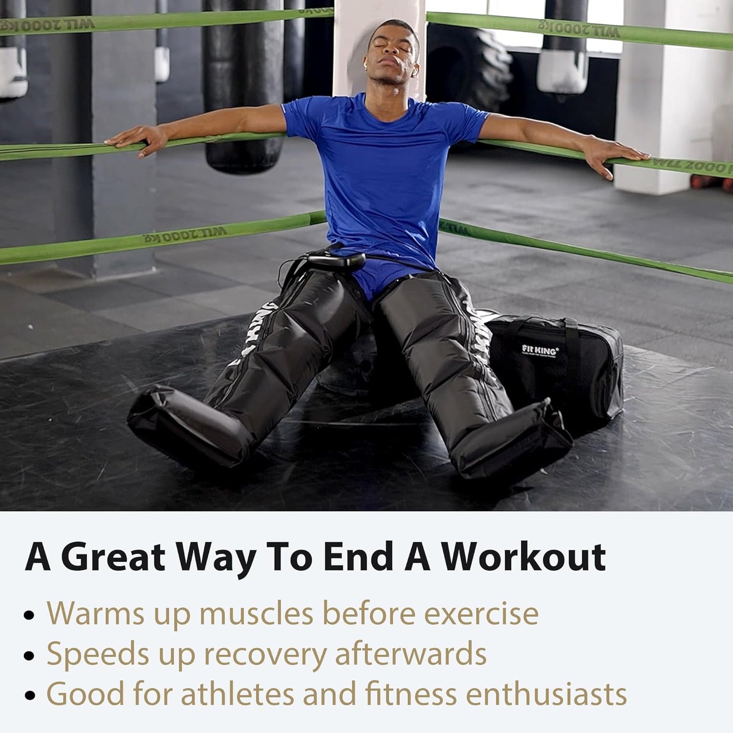 Leg Recovery Boots – Full-Leg Air Compression Massager for Pain & Circulation