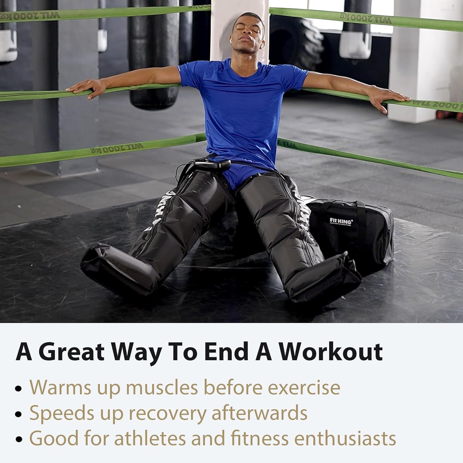 Leg Recovery Boots – Full-Leg Air Compression Massager for Pain & Circulation