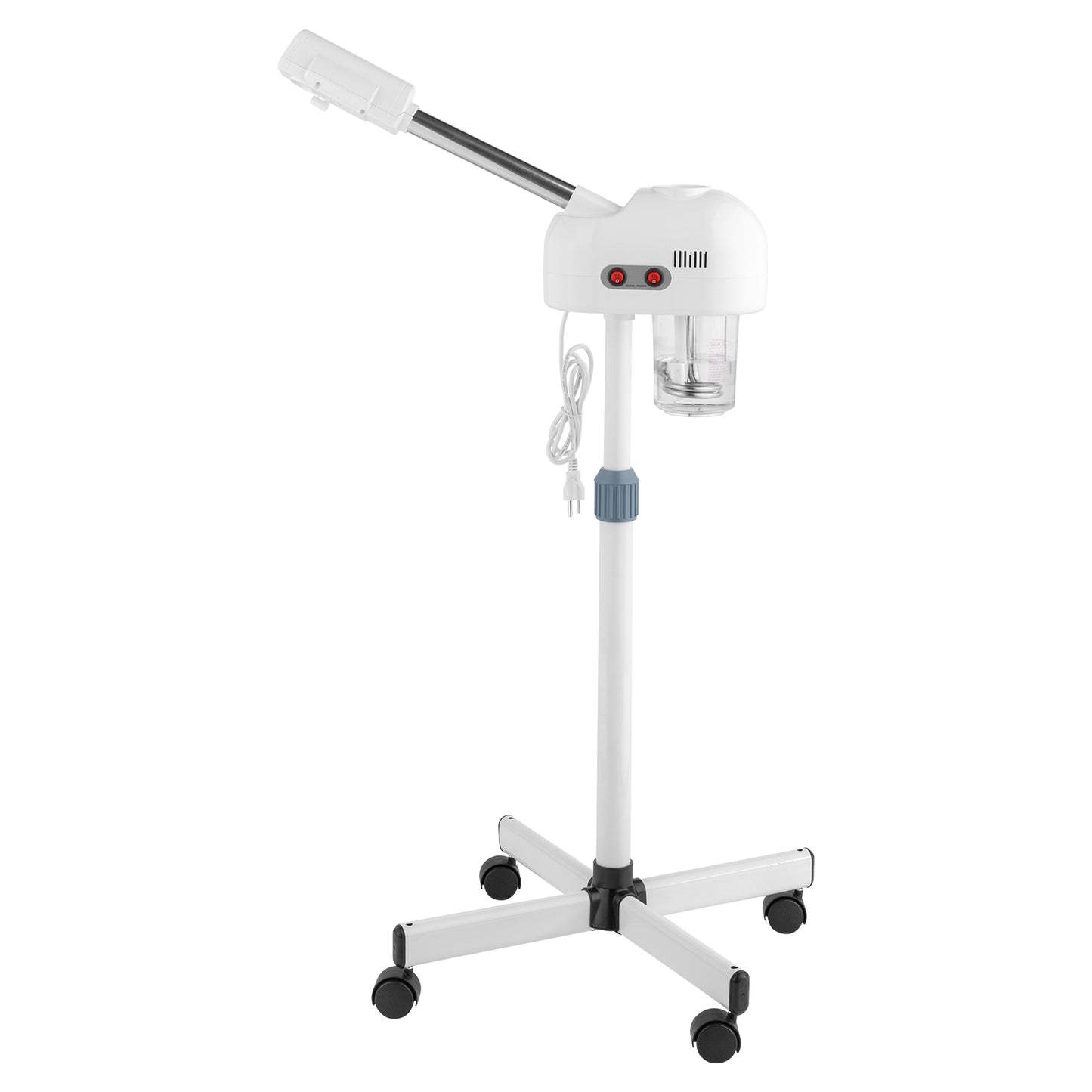 ABS Shell PC Water Cup Cross Iron Pin with 3X Magnifying Glass White Spray Machine