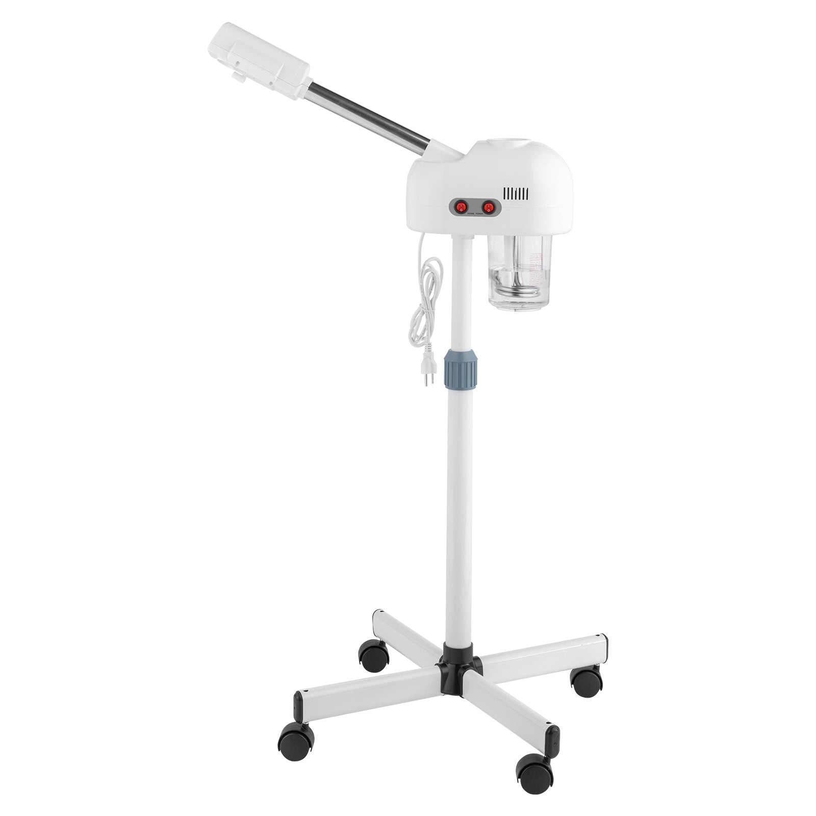 ABS Shell PC Water Cup Cross Iron Pin with 3X Magnifying Glass White Spray Machine