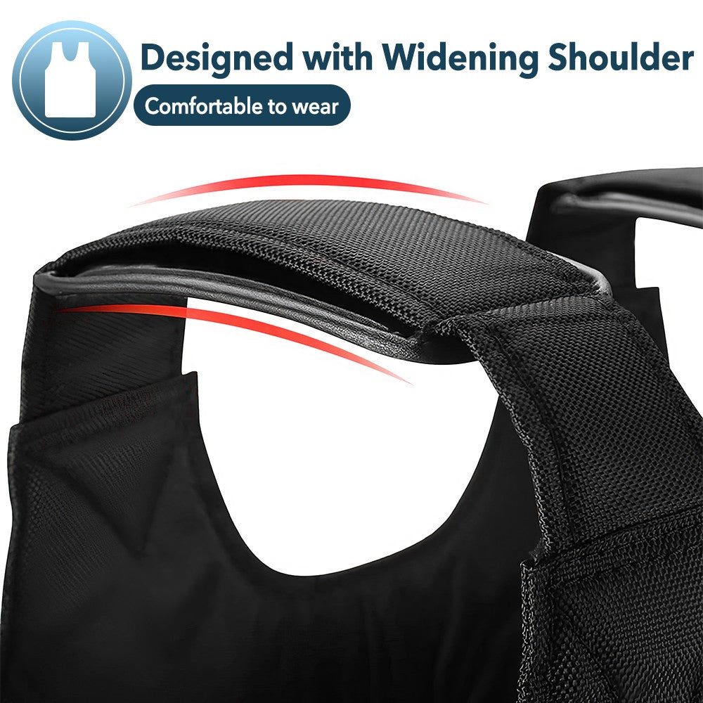 20KG Adjustable Weight Vest – Weighted Training Vest for Home & Gym Workouts (Men & Women)