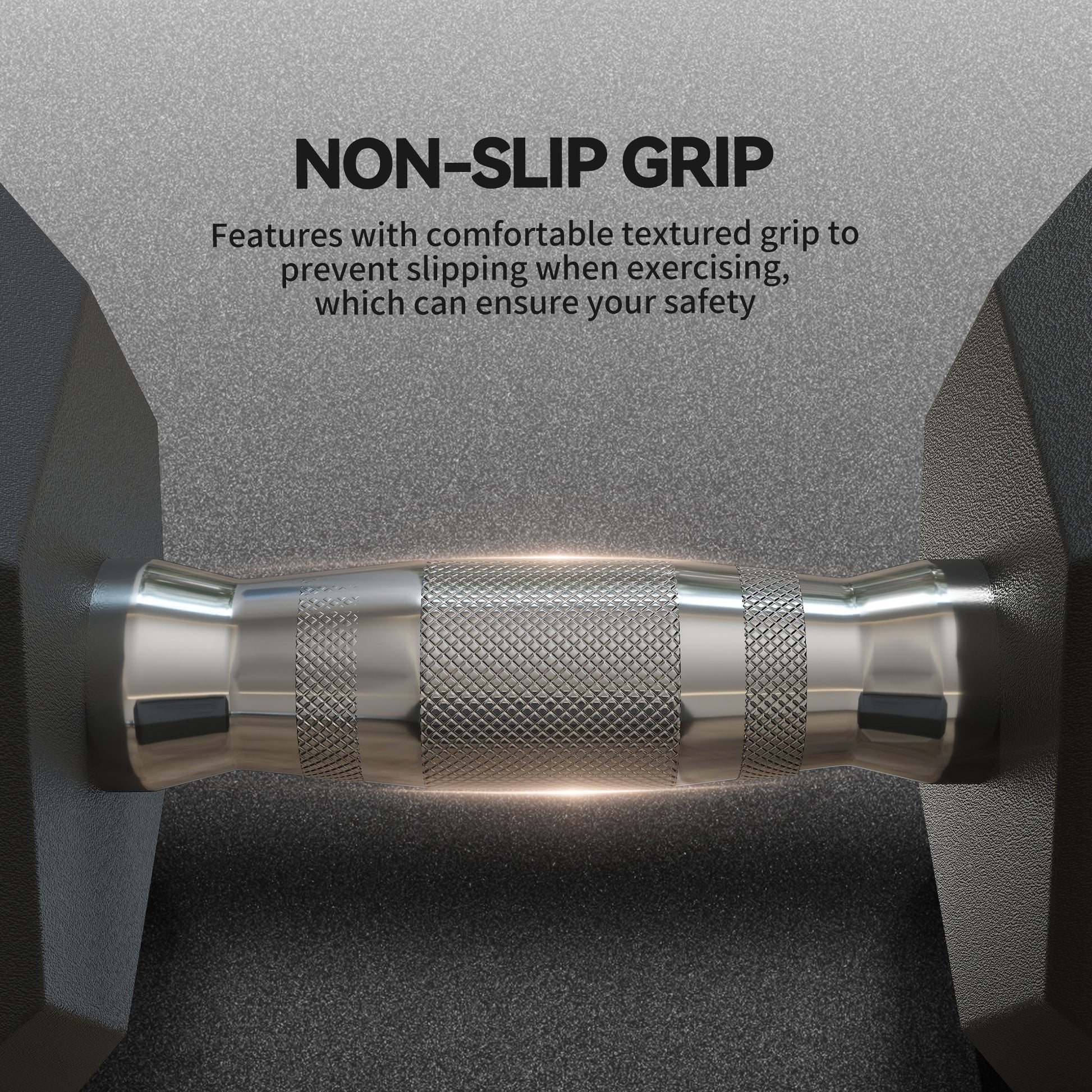 Single Rubber Hex Dumbbell Encased Ergo Weights Home Exercise Gym Fitness