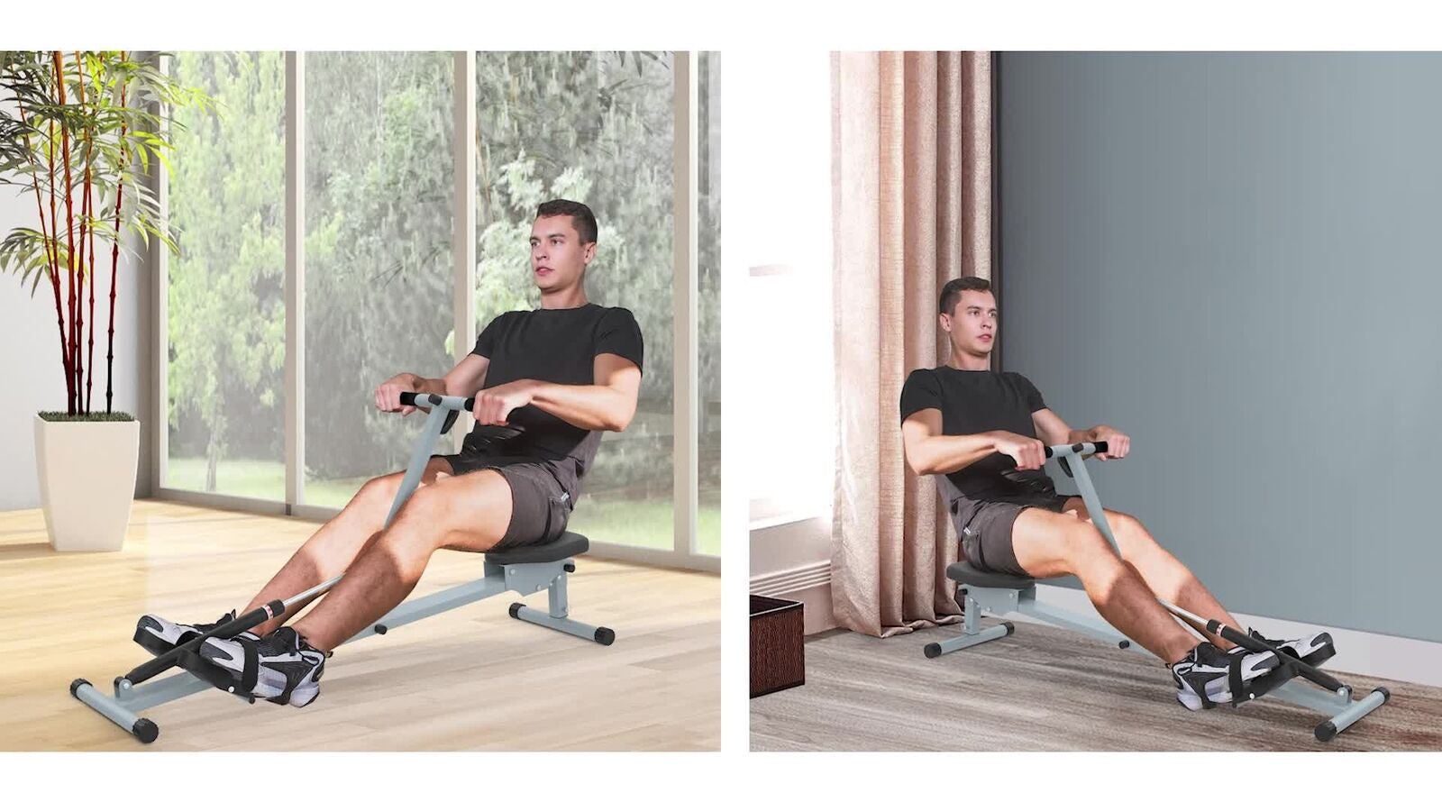 New Rowing Machine for Home Cardio Fitness Workout and Gym Training Fitness