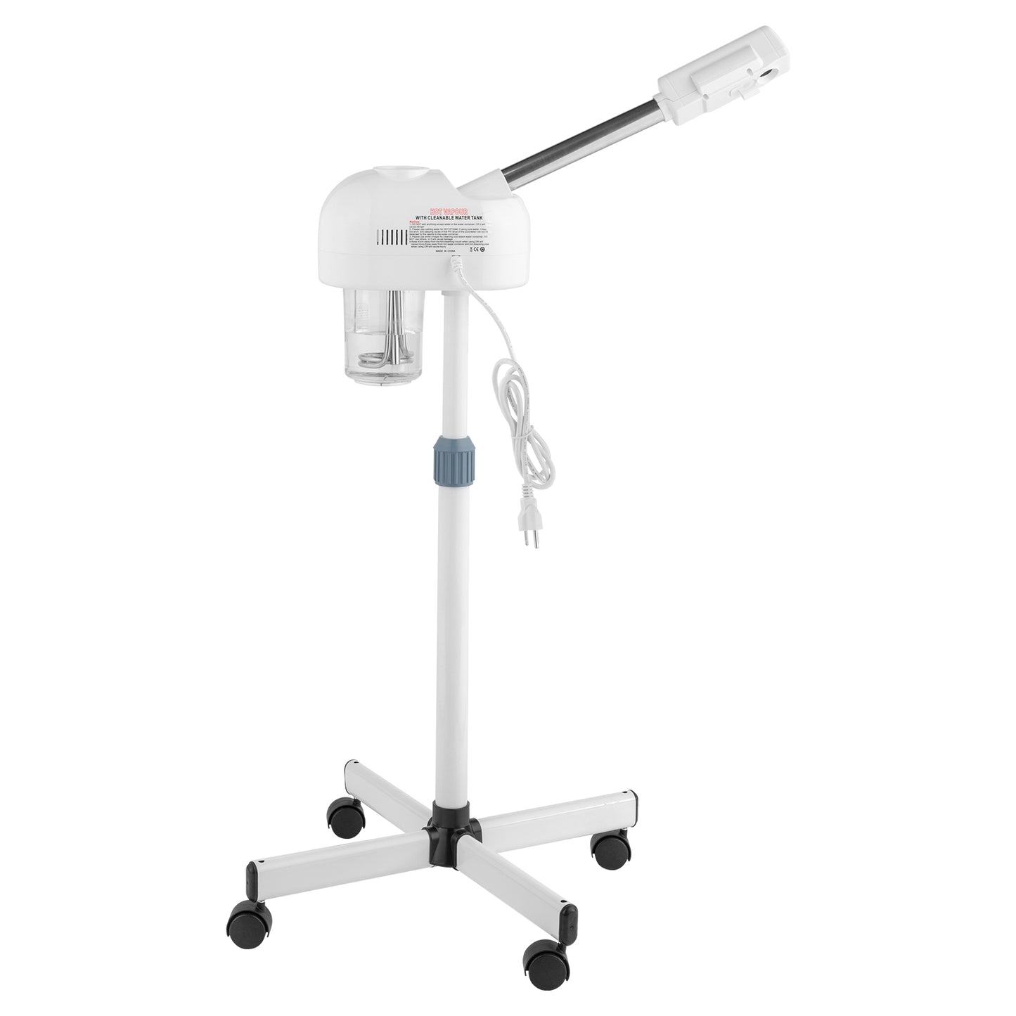 ABS Shell PC Water Cup Cross Iron Pin with 3X Magnifying Glass White Spray Machine