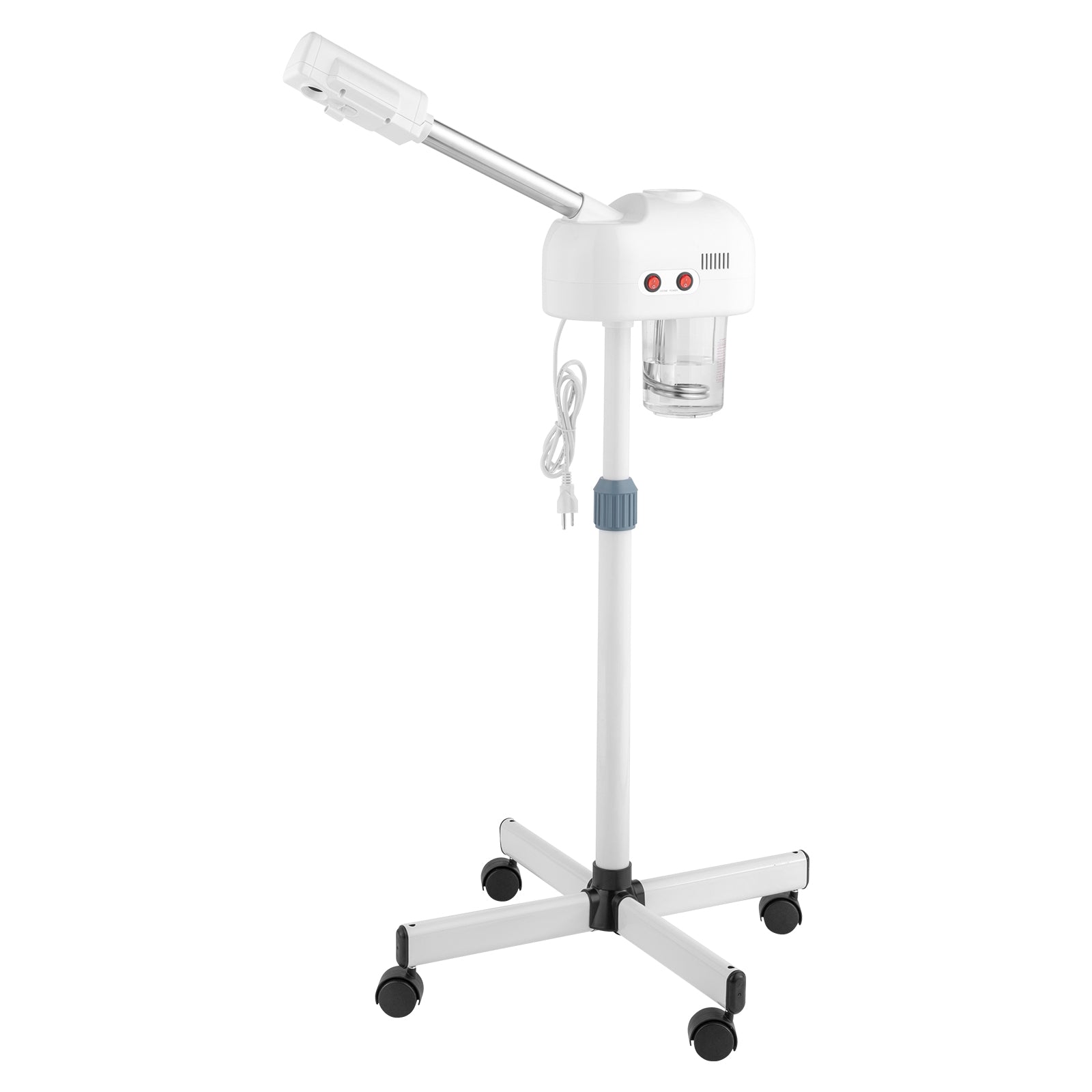 ABS Shell PC Water Cup Cross Iron Pin with 3X Magnifying Glass White Spray Machine