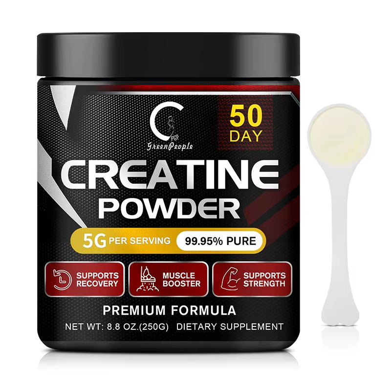 GPGP Greenpeople Creatine Monohydrate Powder Creatine Powder Muscle Recovery Muscle Builder for Men & Women Workout Supplements