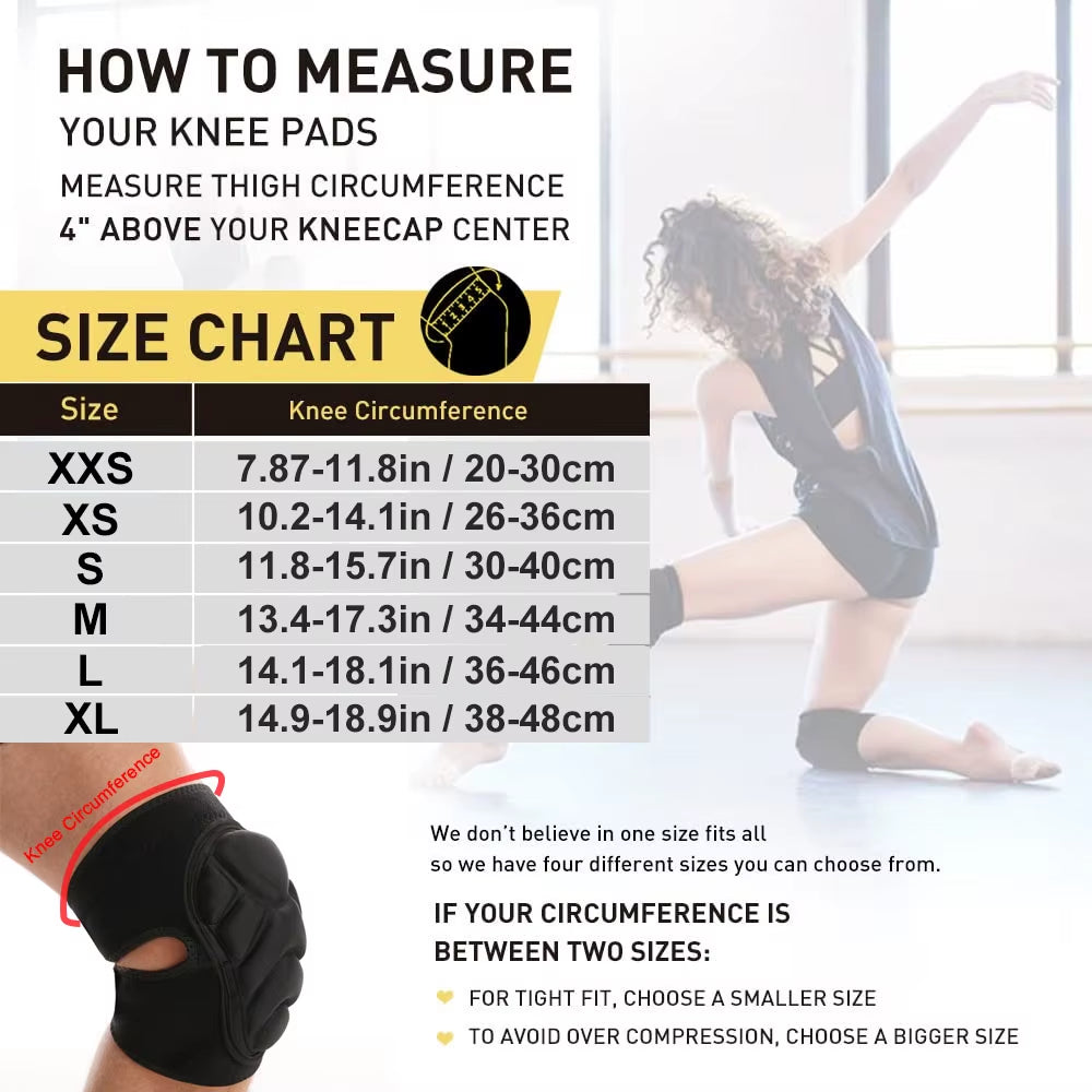 Anti-Collision Elbow & Knee Pads (2-Pair) – Shock-Absorbing EVA Support