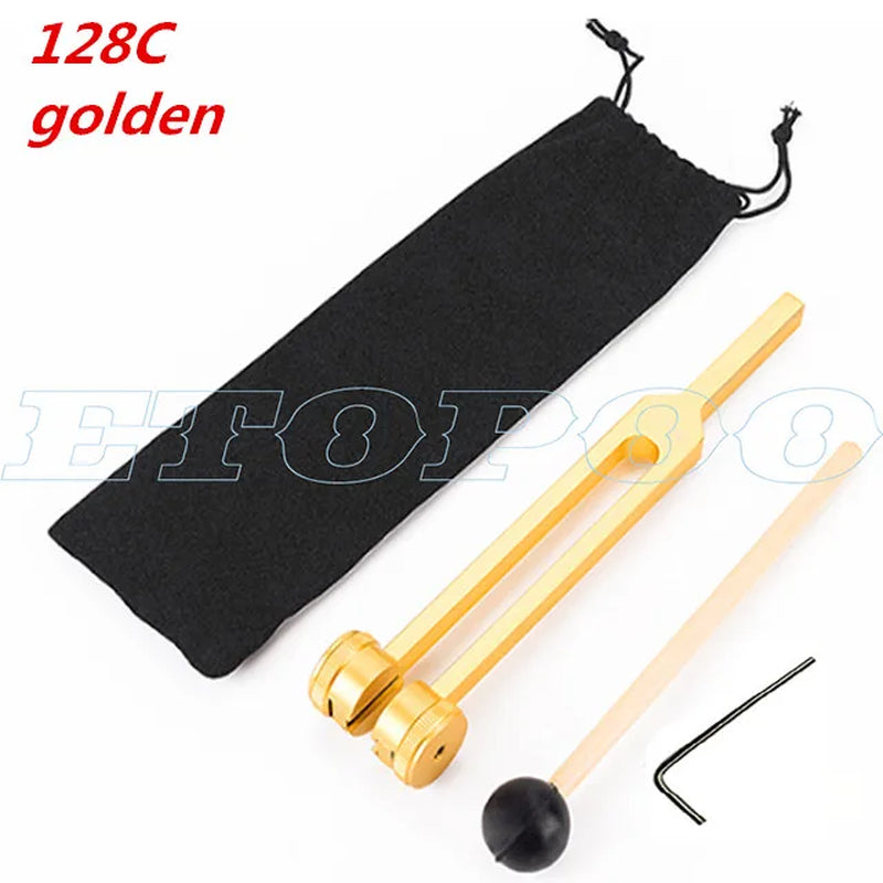 128Hz 256HZ 512C MI528 C64 Medical Neurological Tuning Fork Sets for Sound Healing Therapy Aluminum Alloy Multiple Color Choice