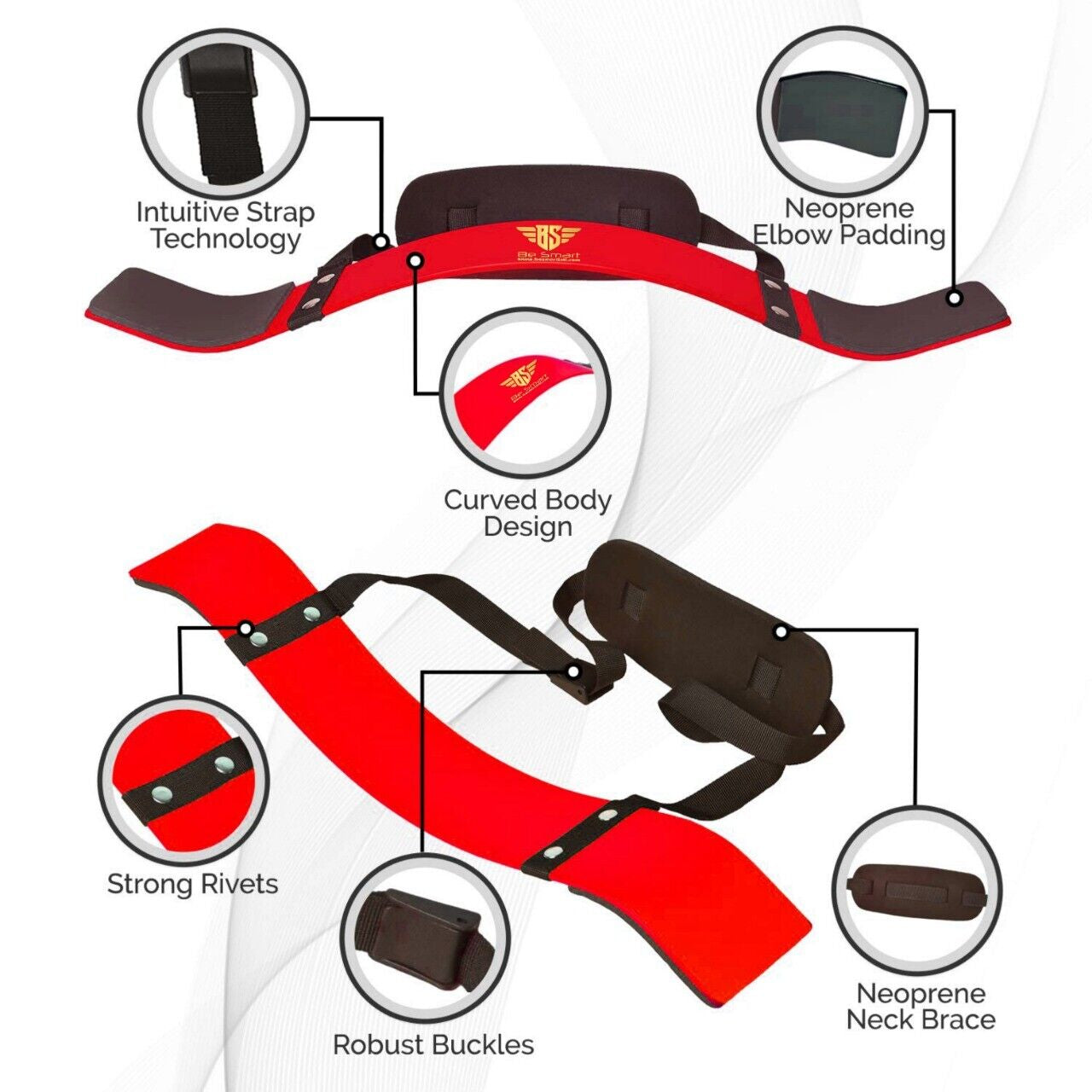 Arm Blaster Biceps Isolator – Gym Curl Support for Bigger Arms