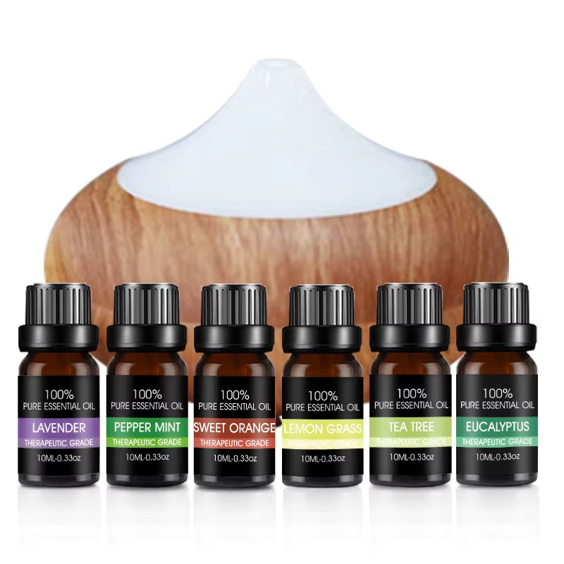 Pure Aromatherapy Essential Oils Set Diffuser Essential Oil Organic Essential Oil Pure (10Ml)