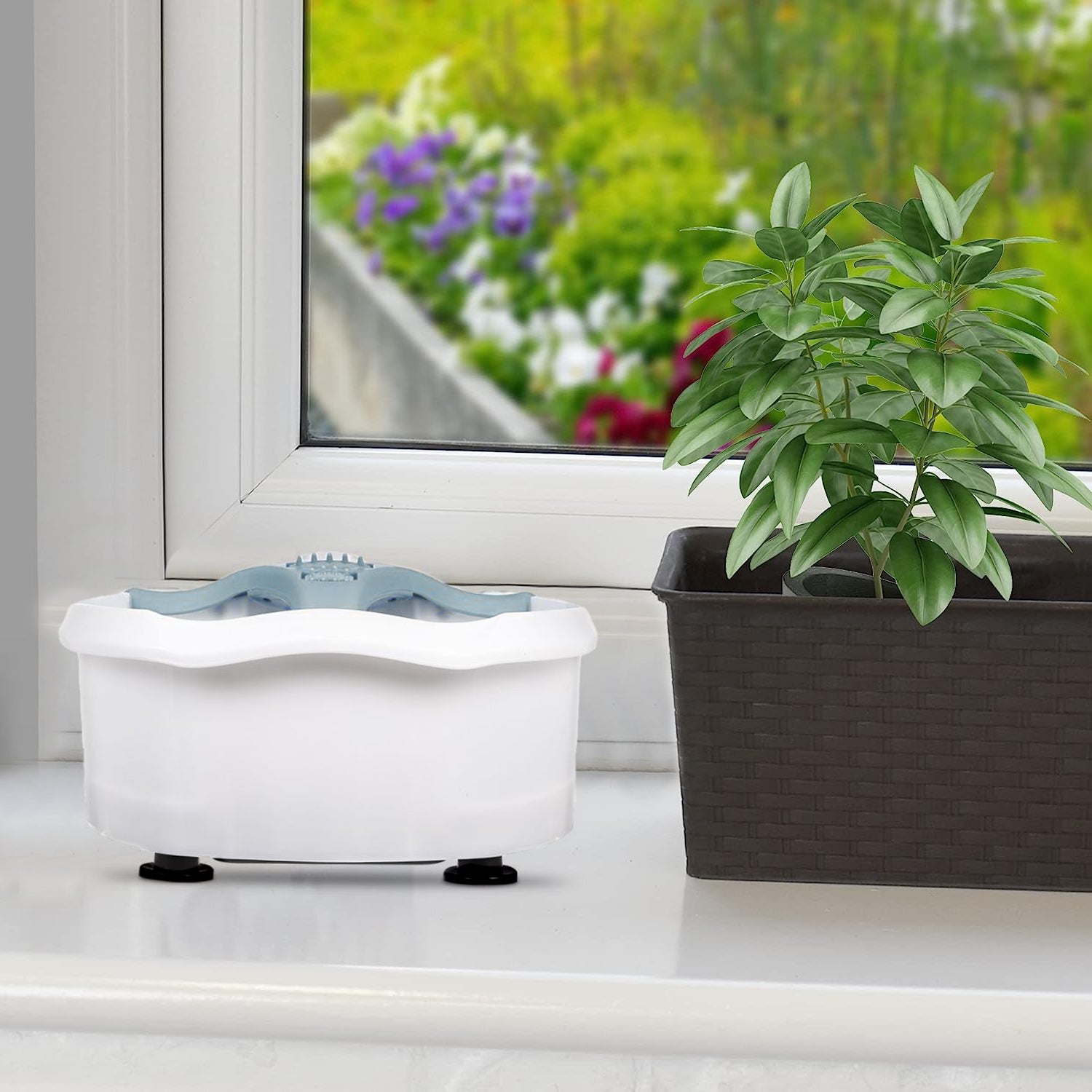 Electric Foot Spa with Heat & Vibration – Infrared Massage & Pedicure Bath