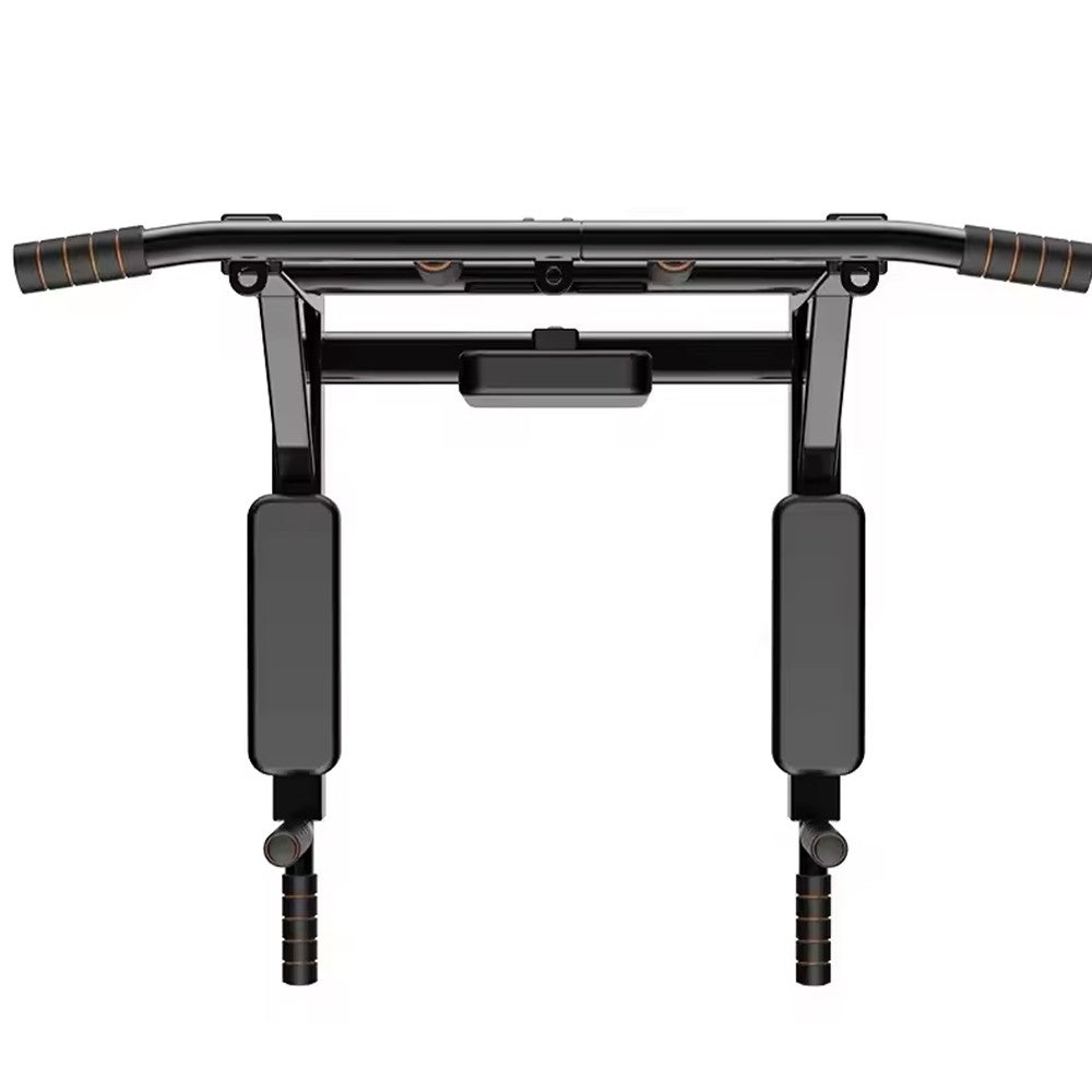 Heavy-Duty Wall Mounted Pull Up Bar & Dip Station – Multi-Gym Home Workout Tower