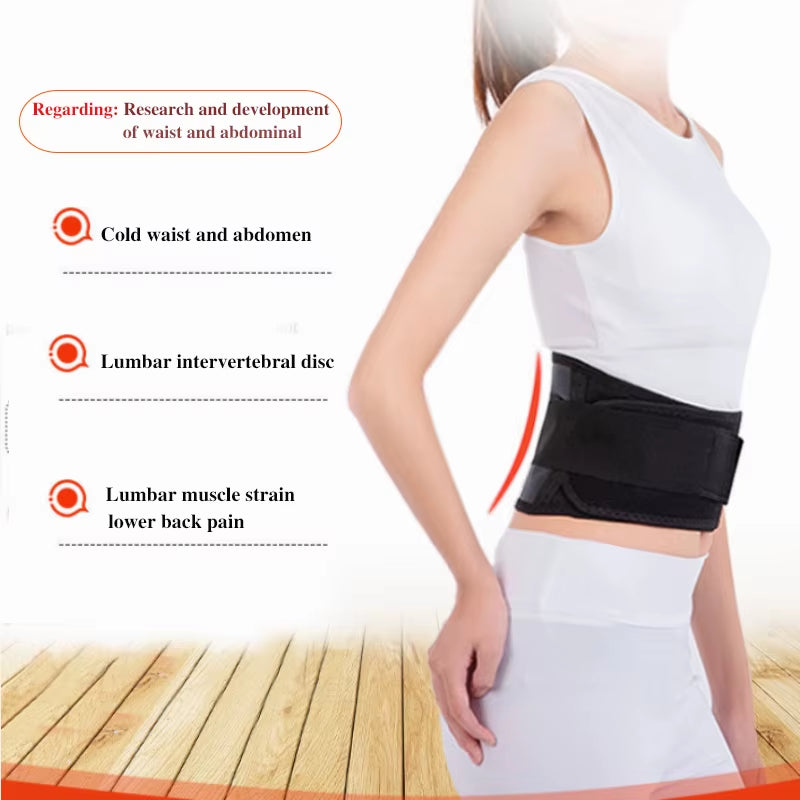 Self-Heating Magnetic Back and Waist Massager Support Belt Therapy Lumbar Waist Support Belt Gym Sports Back Relieve Waist Pain