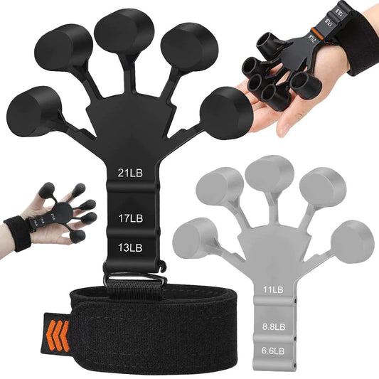 Guitar Finger Strengthener,Grip Strength Trainer,Finger Exerciser,Hand Strengthener for Patients Strength Training
