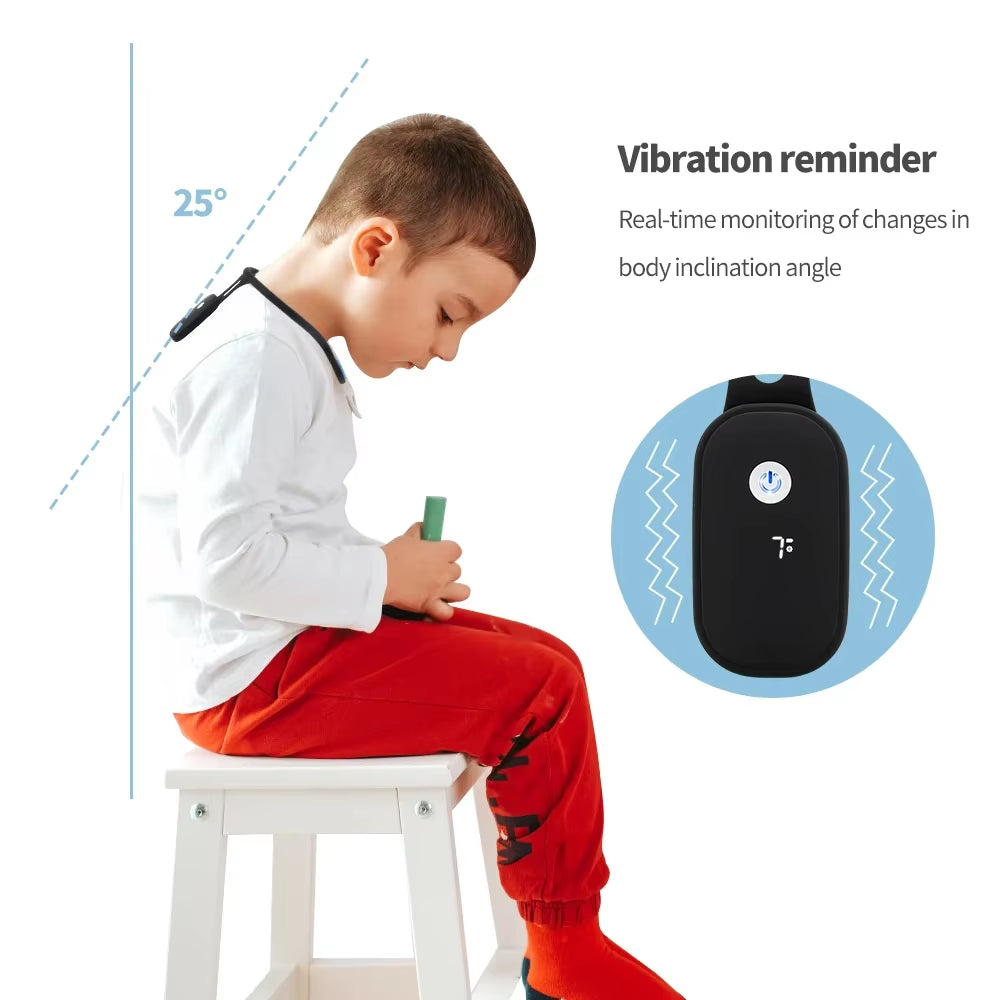 Smart Posture Corrector – Real-Time Vibration Back & Neck Alignment Trainer