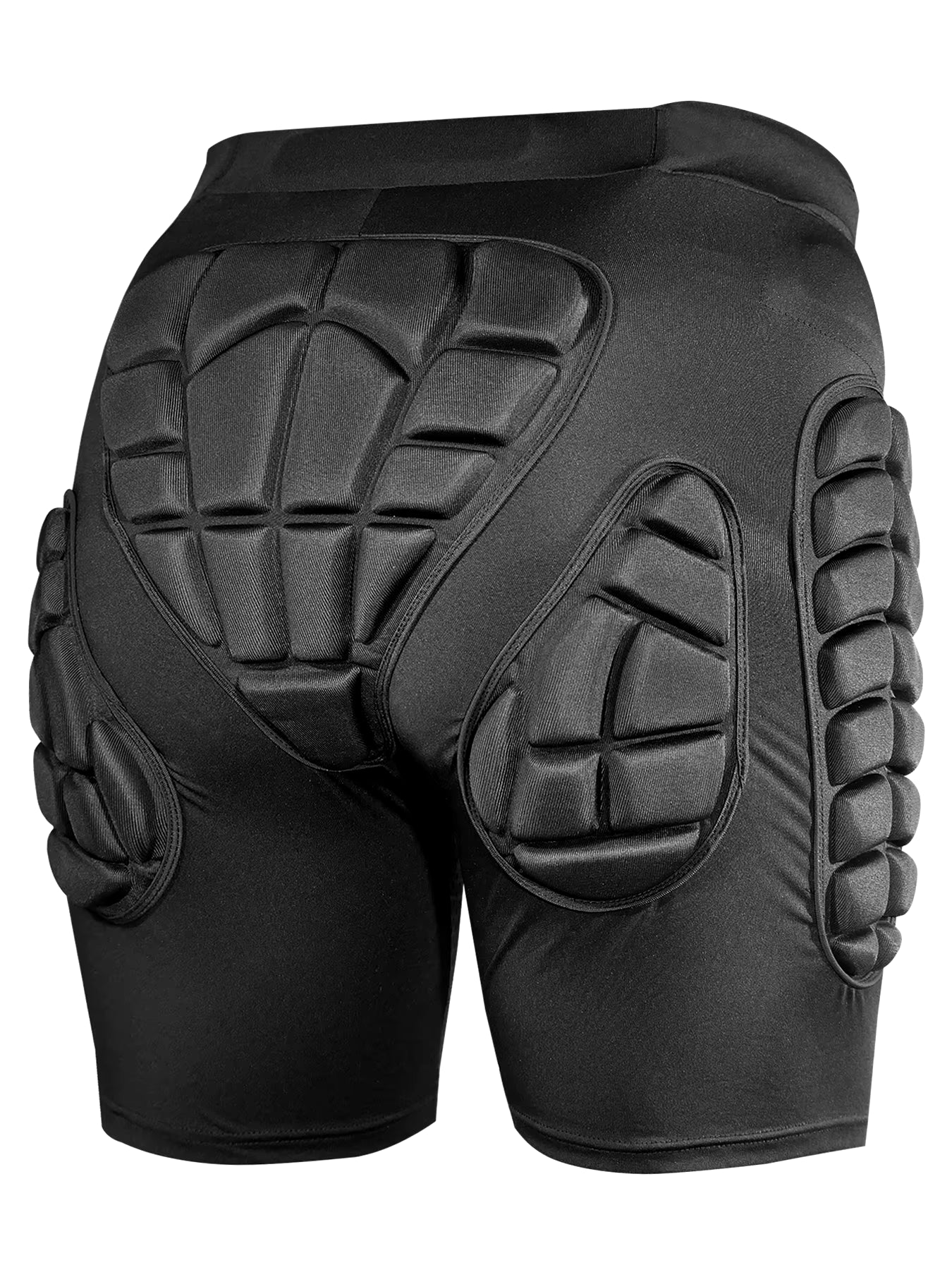 3D Padded Protective Shorts – Hip & Tailbone Impact Protection (Unisex)