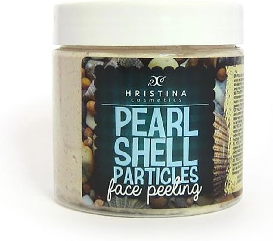Face Scrub with Shell Particles | Enhance Your Skin with Pearl Elegance - Radiant Glow Exfoliating Scrub for Soft, Smooth, and Nourished Appearance