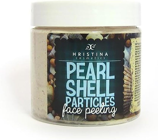 Face Scrub with Shell Particles | Enhance Your Skin with Pearl Elegance - Radiant Glow Exfoliating Scrub for Soft, Smooth, and Nourished Appearance