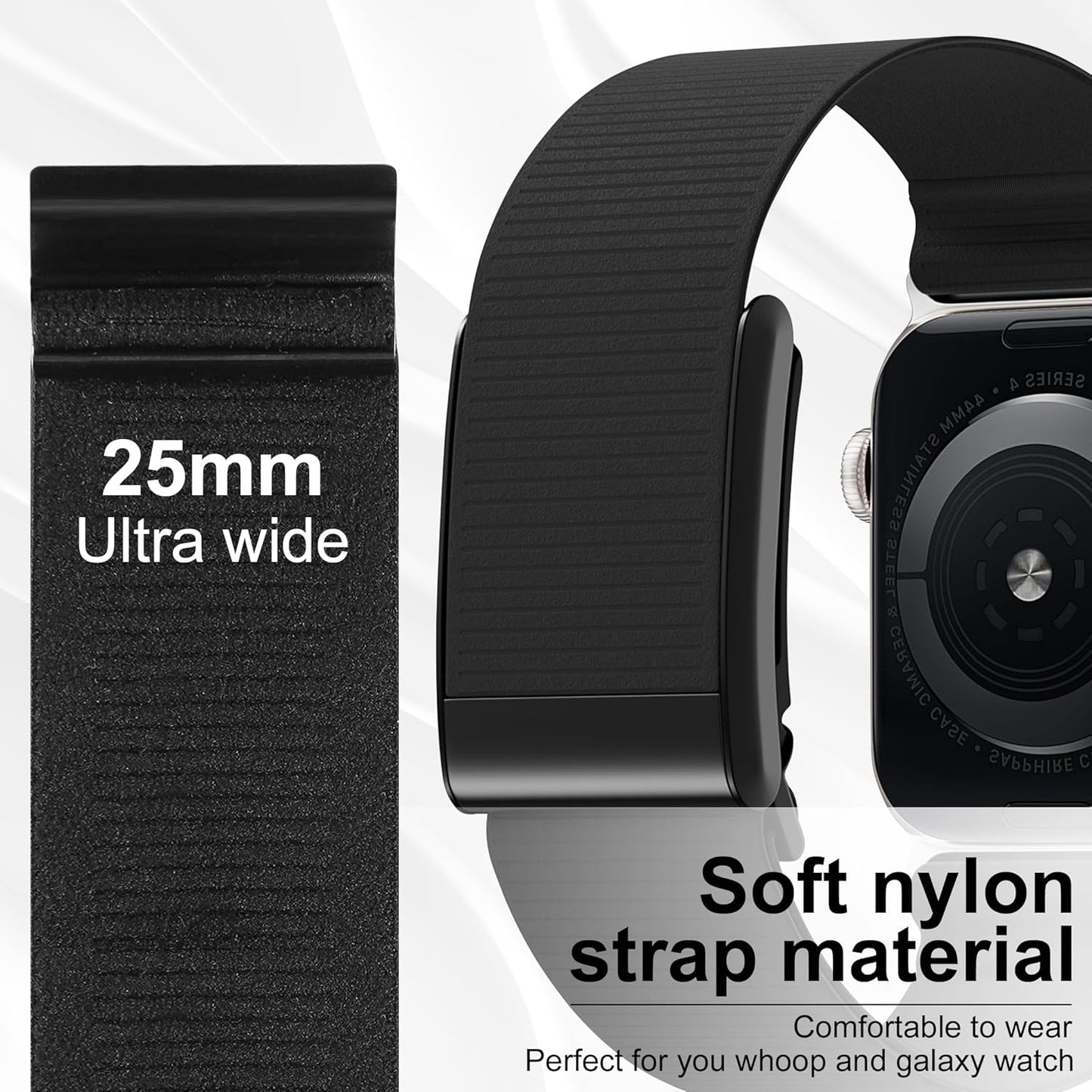 Elastic Breathable Nylon Replacement Band – Compatible with WHOOP 4.0