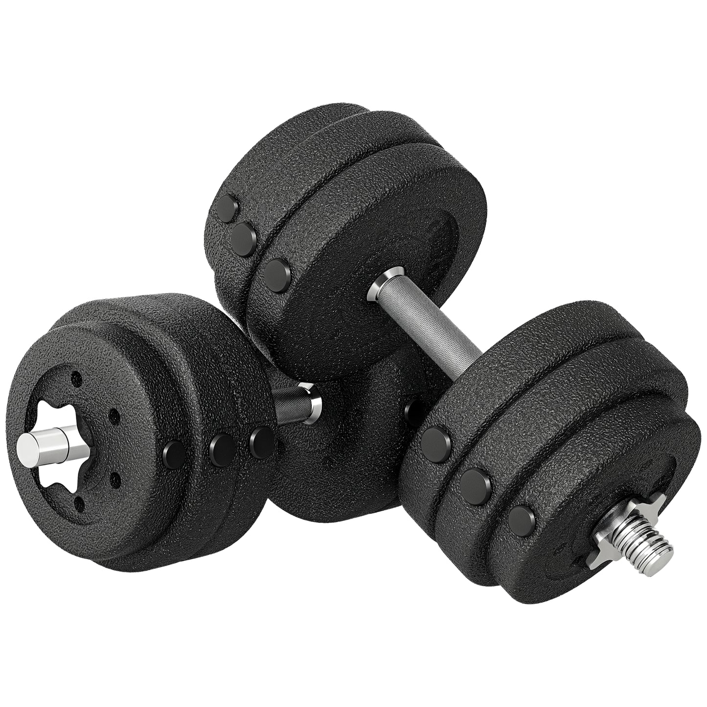 Adjustable Dumbbells Weight Set Hand Weight for Home Gym Body Fitness