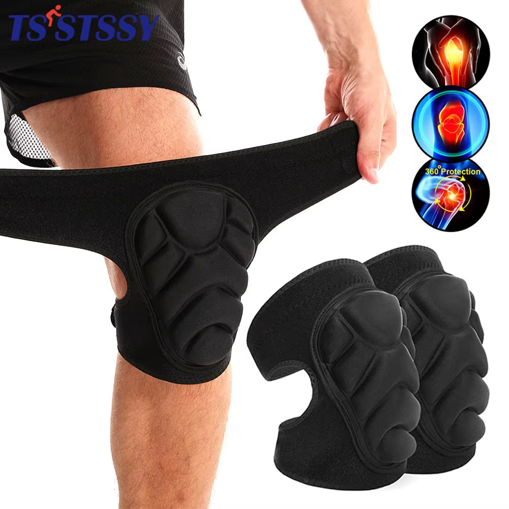Anti-Collision Elbow & Knee Pads (2-Pair) – Shock-Absorbing EVA Support