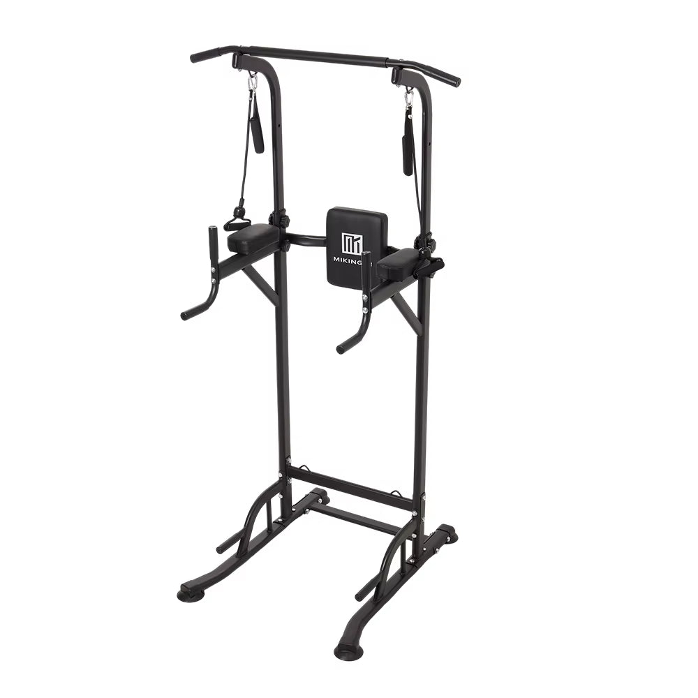 Multi-Functional Power Tower – Adjustable Height Pull Up & Dip Station
