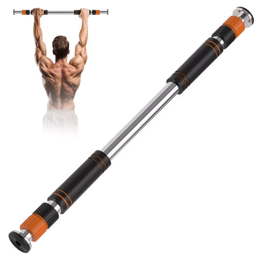 DOOR HOME EXERCISE WORKOUT TRAINING GYM BAR CHIN up SIZE ADJUSTABLE FITNESS PULL