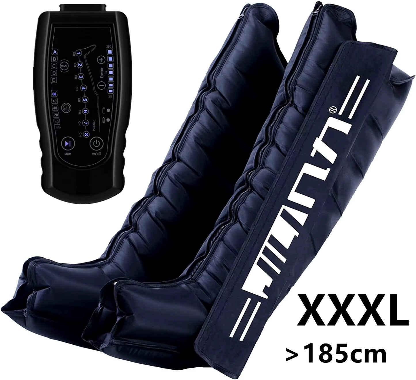 Pressotherapy Air Compression Foot Muscle Massager Leg Recovery Boots Lymphatic Drainage Machine Relax Physiotherapy 8 Chamber